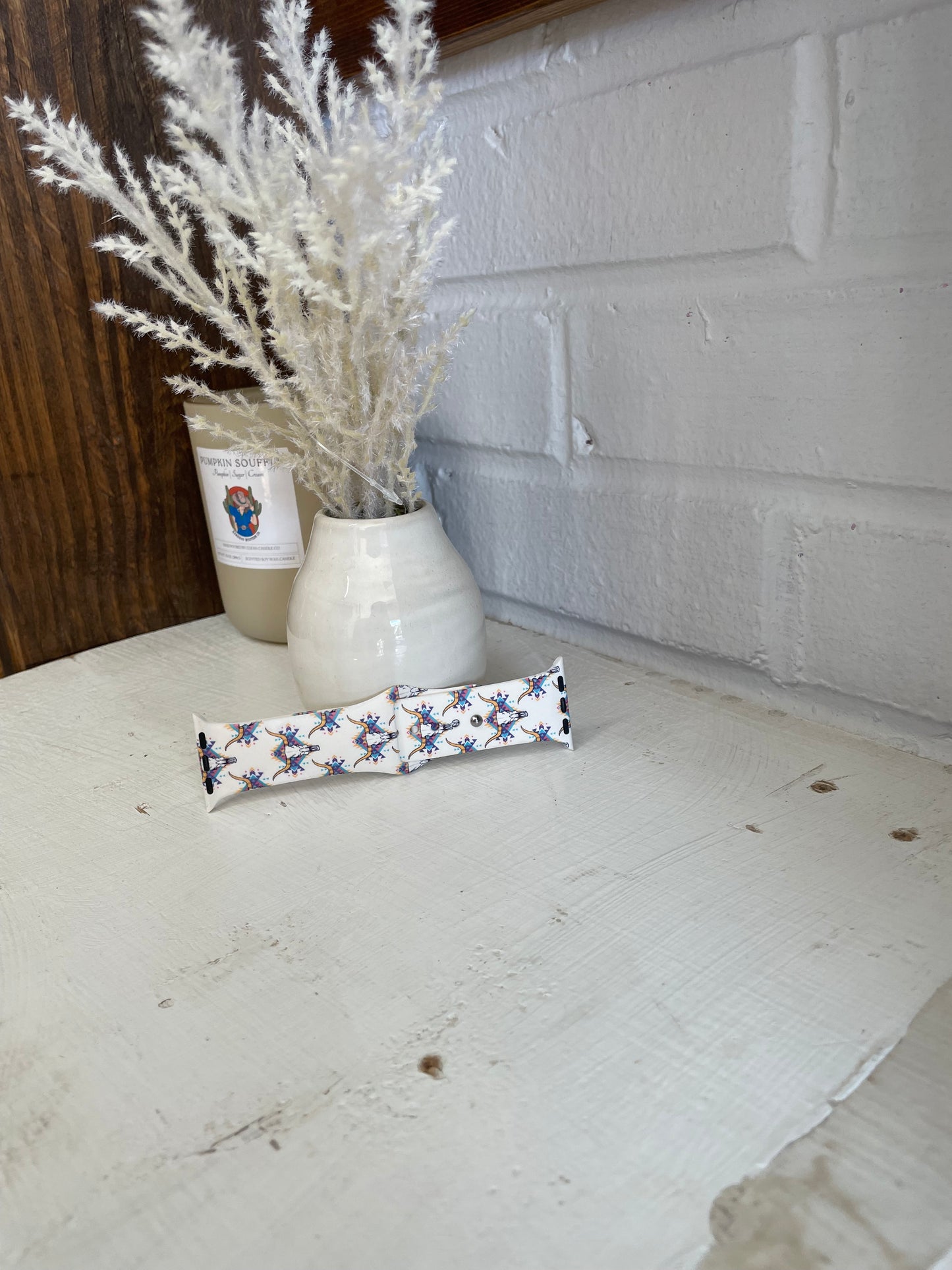 Aztec Longhorn Watchband