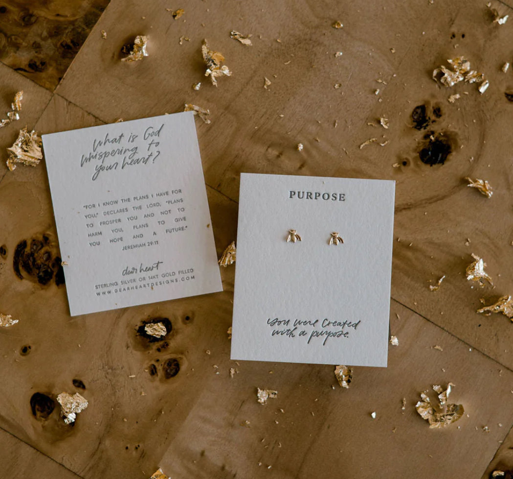 Purpose Earring Studs