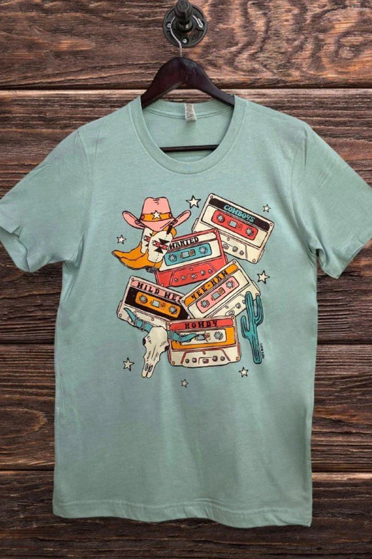 Wild West Western Tapes T-Shirt