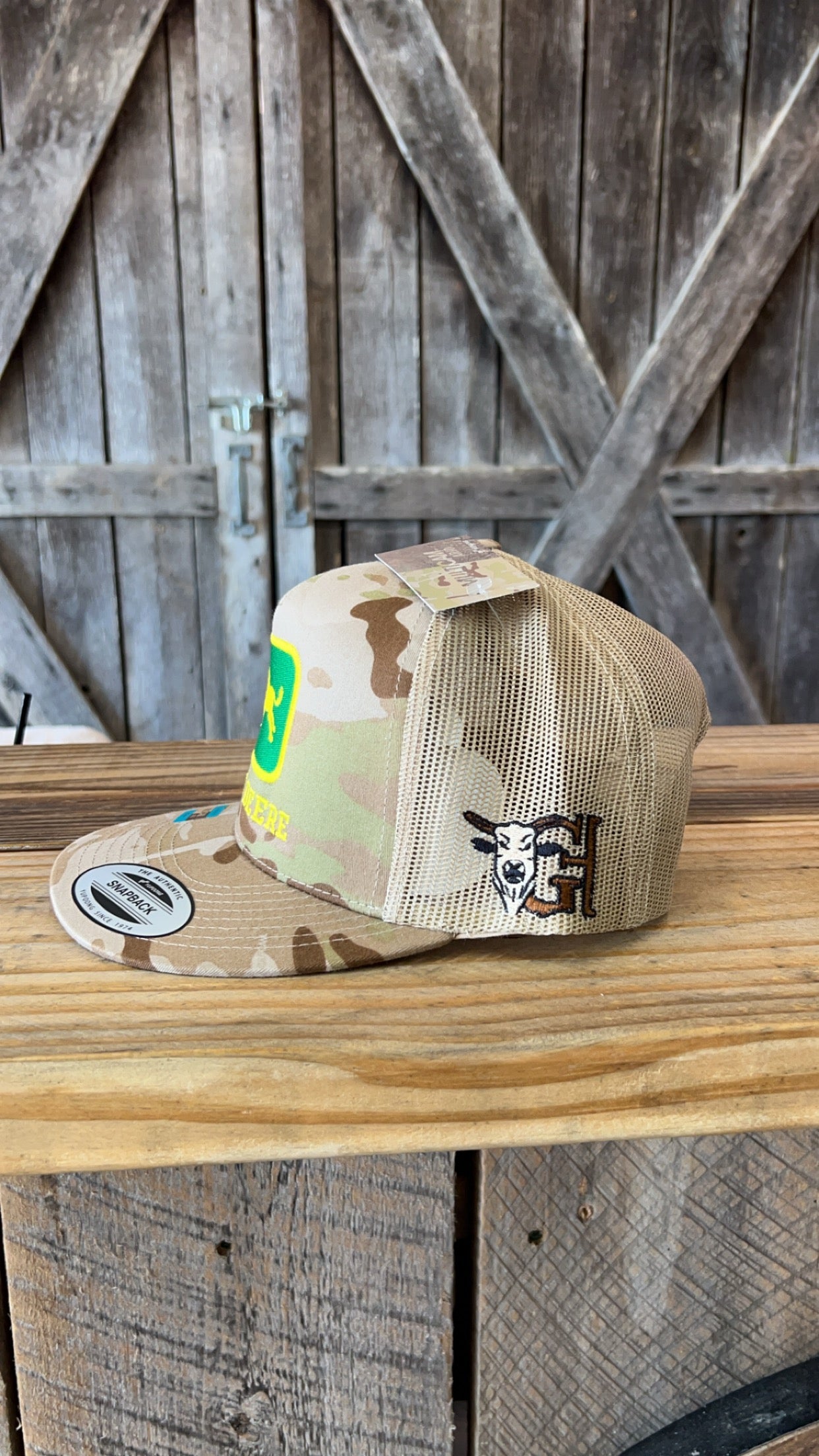 Khaki Juan Deere Cap
