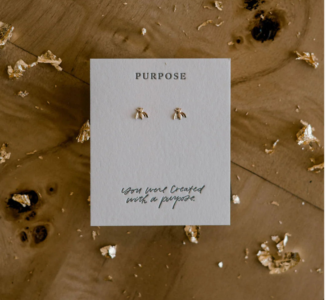 Purpose Earring Studs