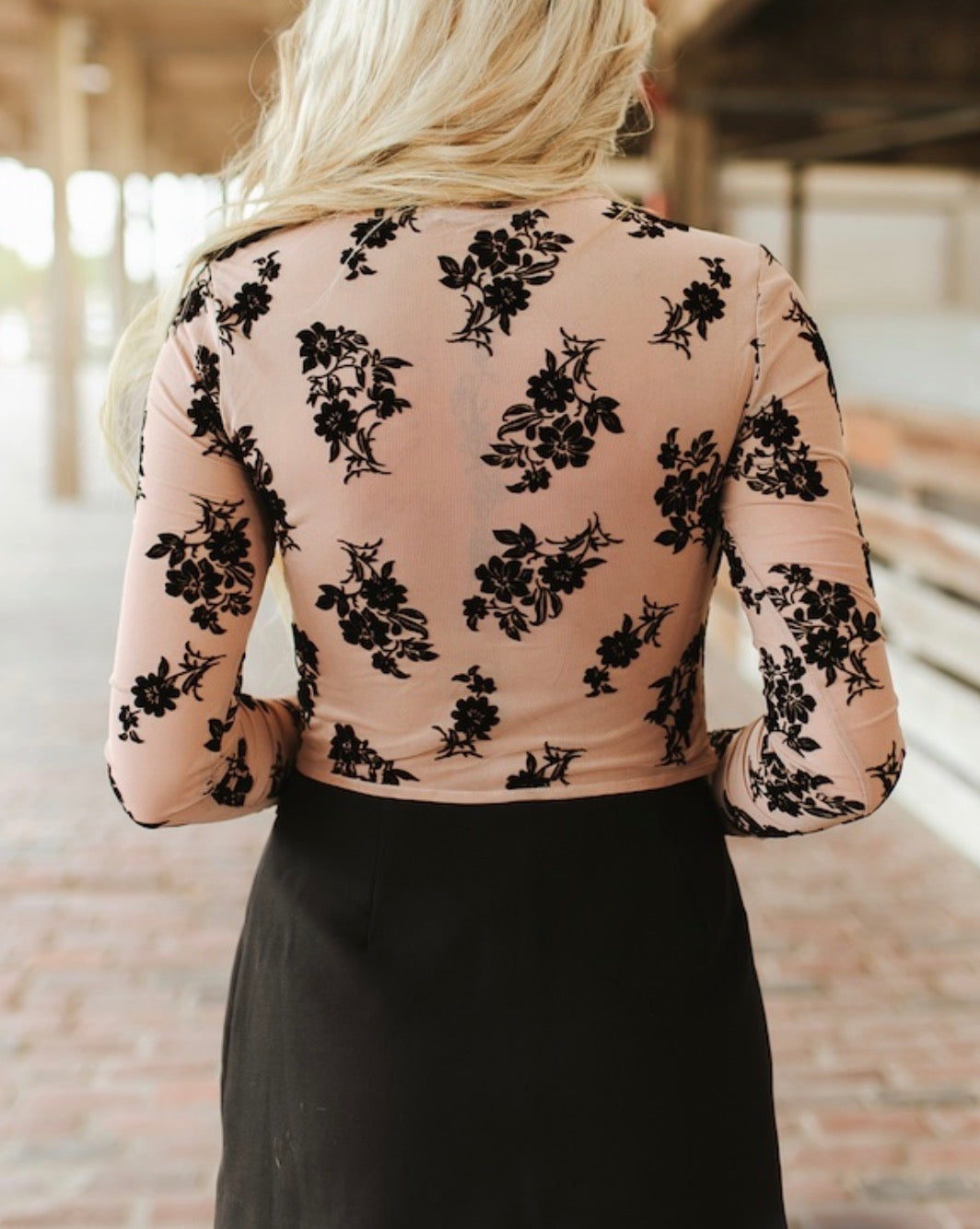 Midnight Wildflower Corset