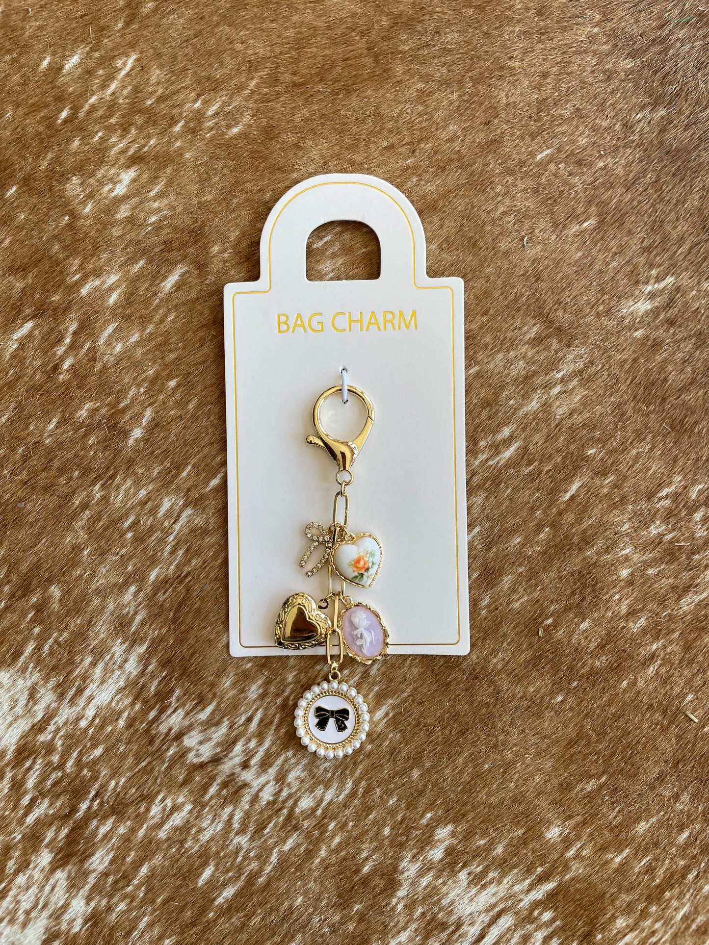 Coquette Bow Bag Charm