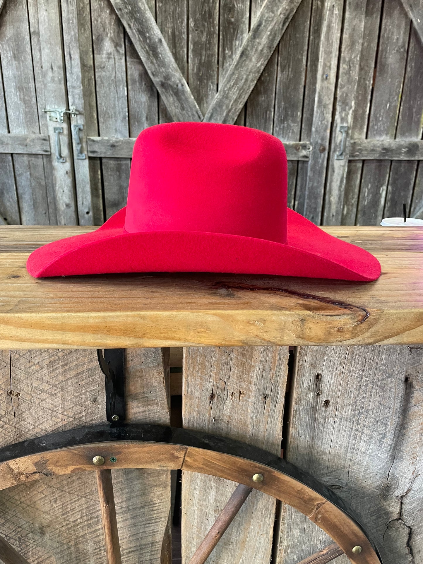 Red Wool Hat
