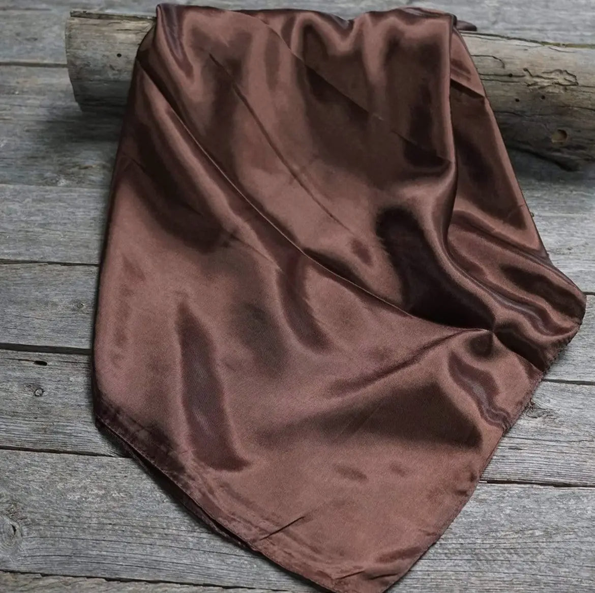 Sold Brown Wild Rag/Scarf