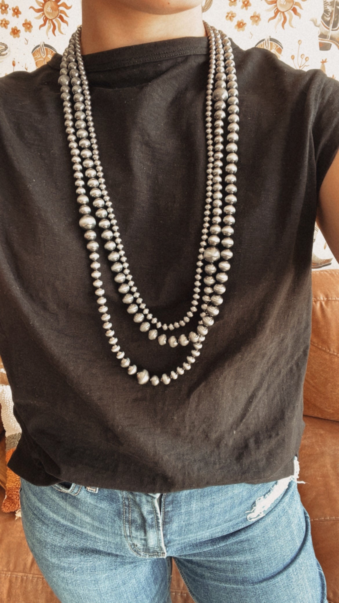 Simple Navajo Layered Necklace