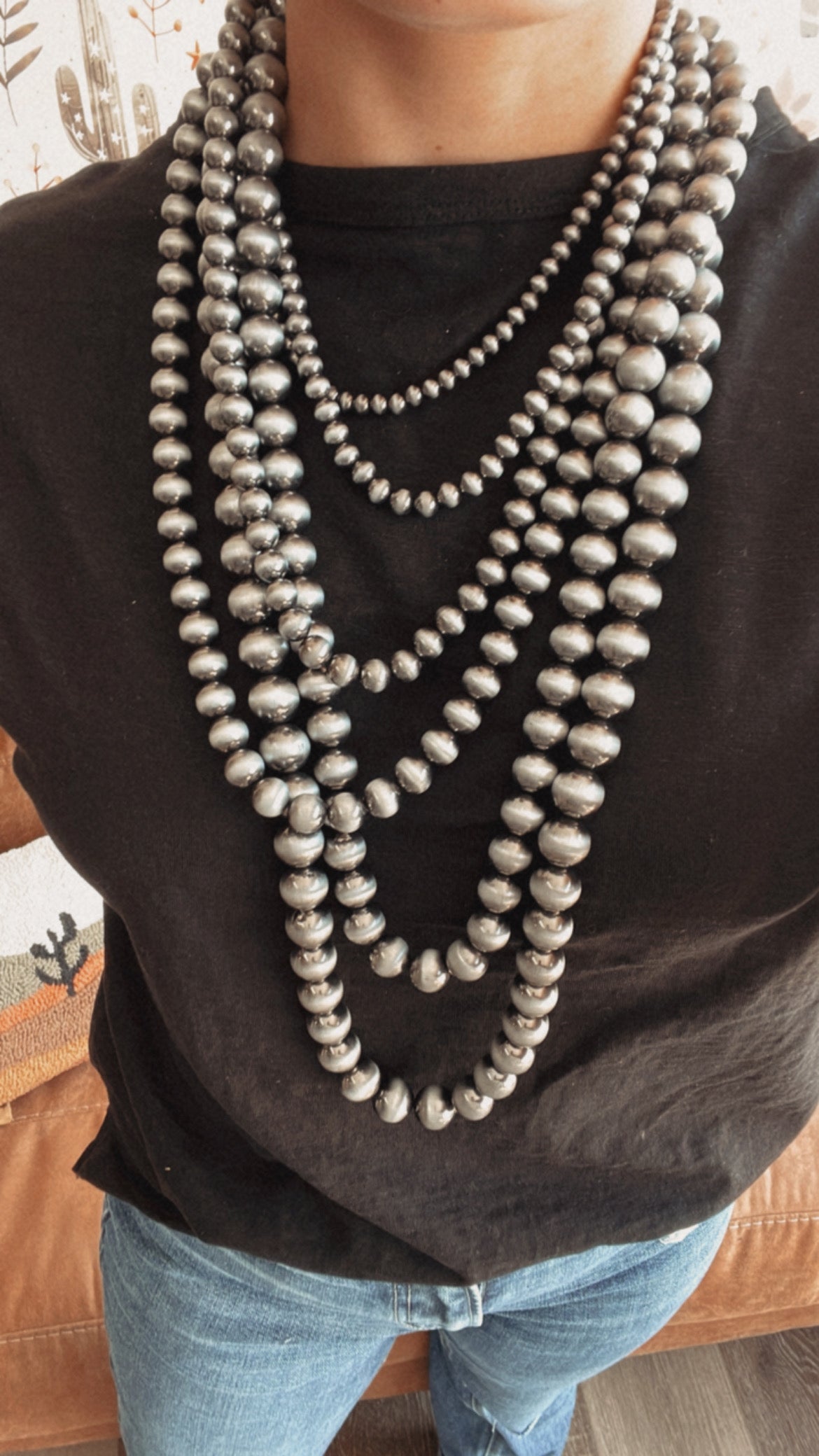 Chunky Navajo Layered Necklace