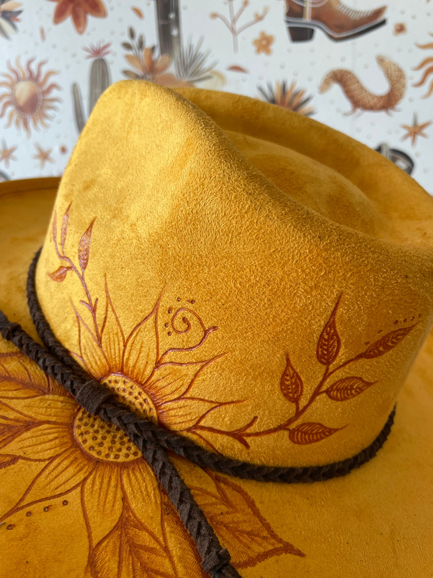 The Sunflower Fedora Hat