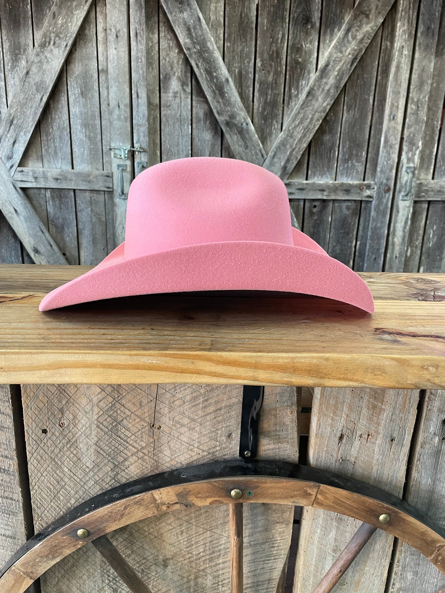 Pink Wool Hat
