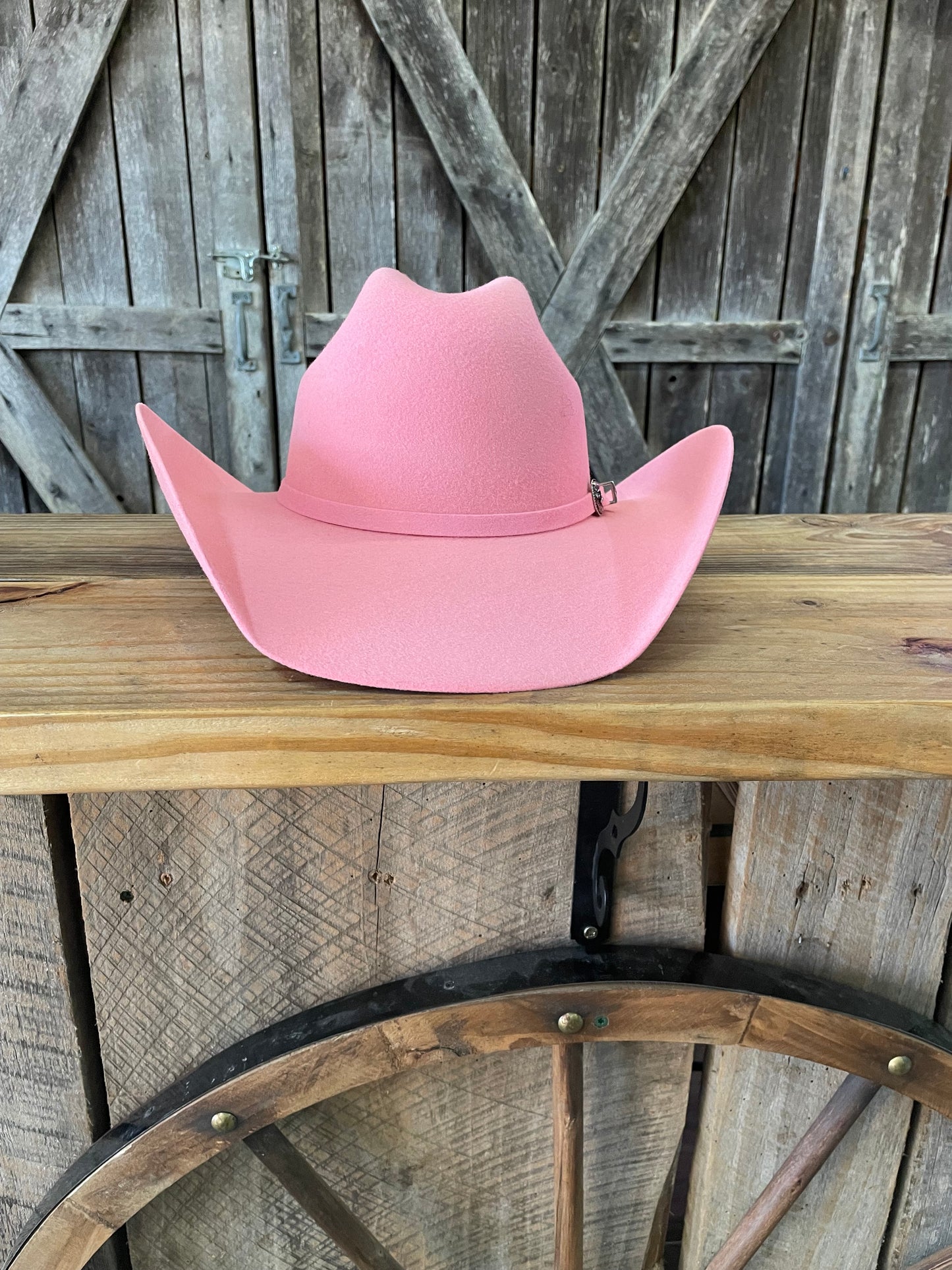 Pink Wool Hat