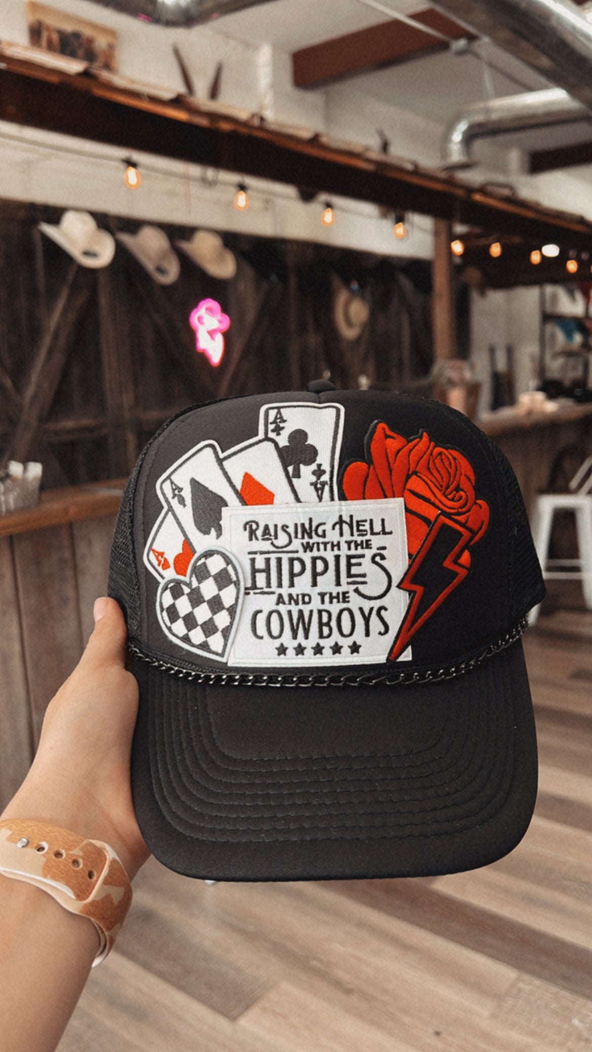 Hippies & Cowboys Trucker Hat