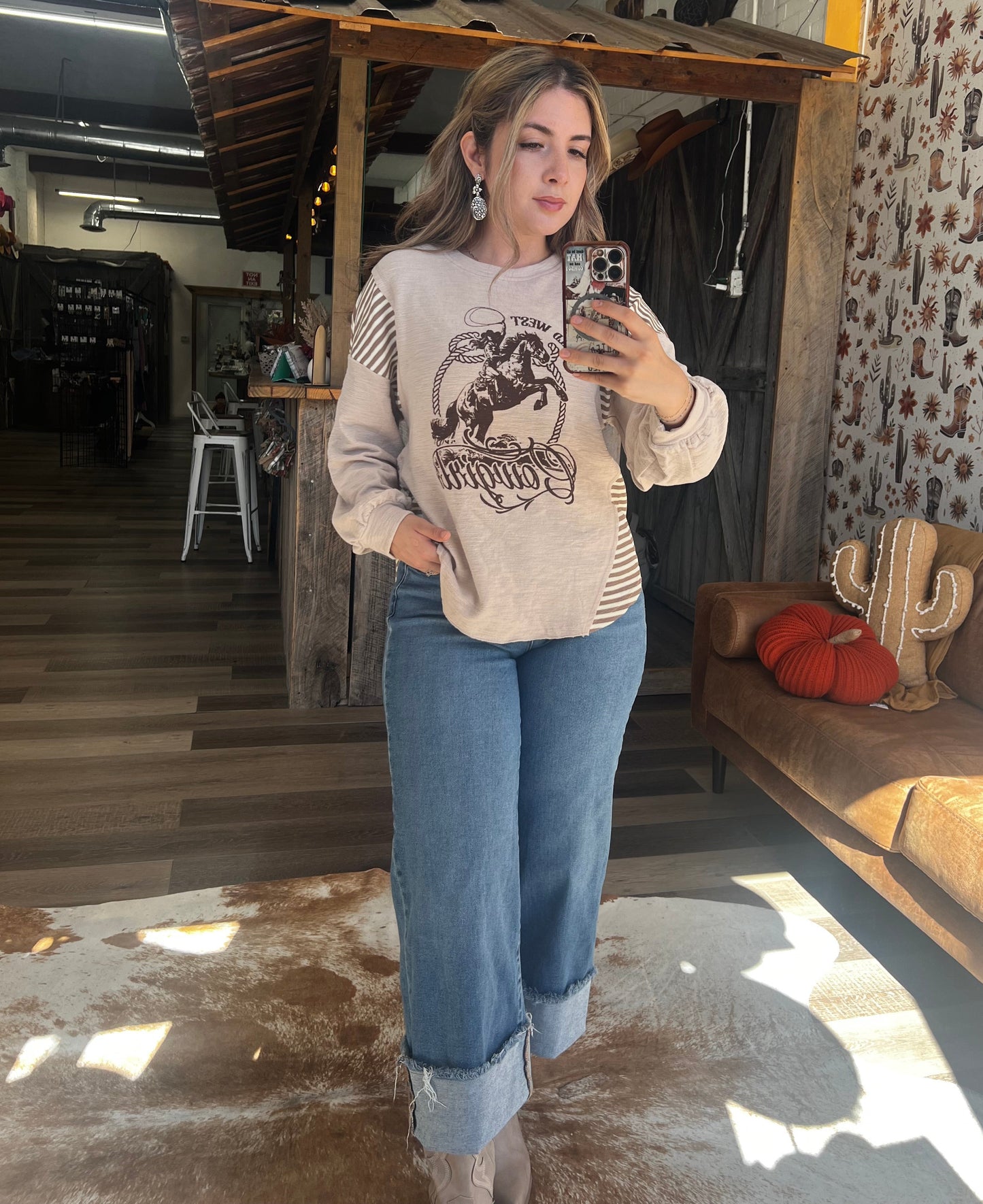 The Wild West Cowgirl Shirt