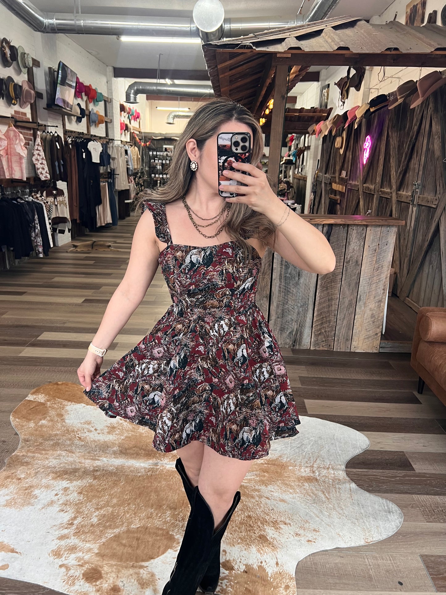 The Velvet Rodeo Dress