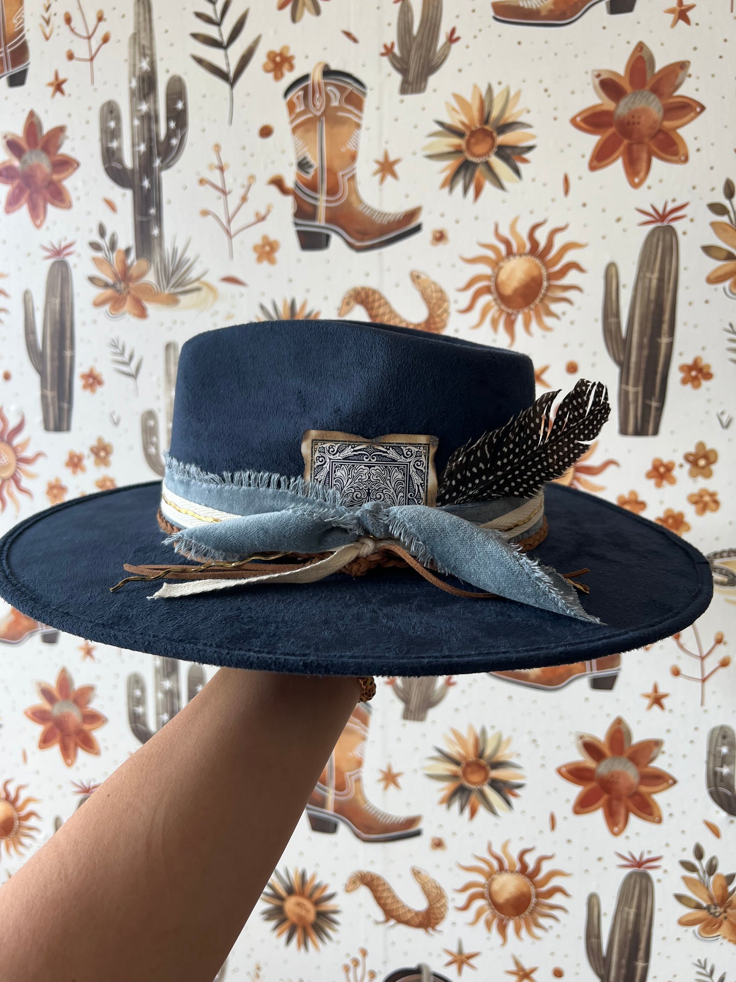 The Blue Feathered Hat