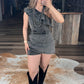 Pre-Order Restock (ETA April 17-23)The Black Denim Romper