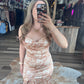 Equestrian Bloom Silk Dress