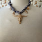 Black Bandana Necklace