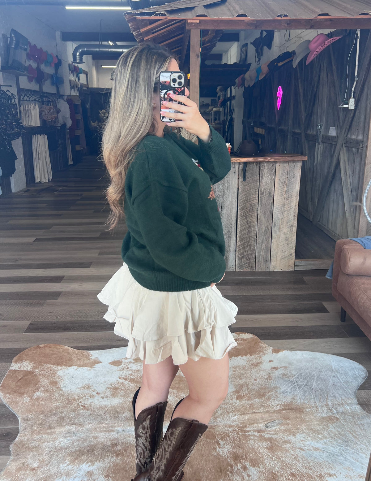 The Rodeo Cowboy Oversized Sweater