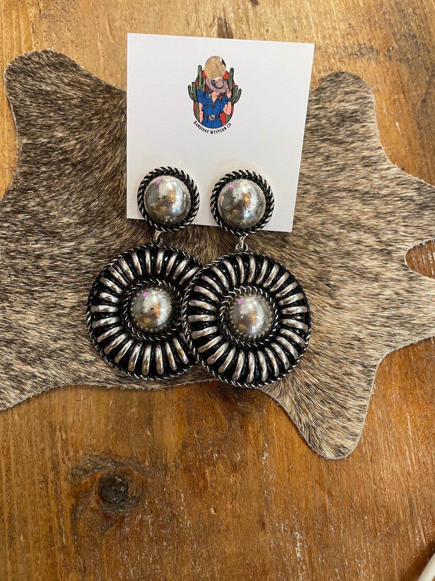 Western Metal Earrings