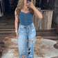 Outlaw Edge Cuff Jeans