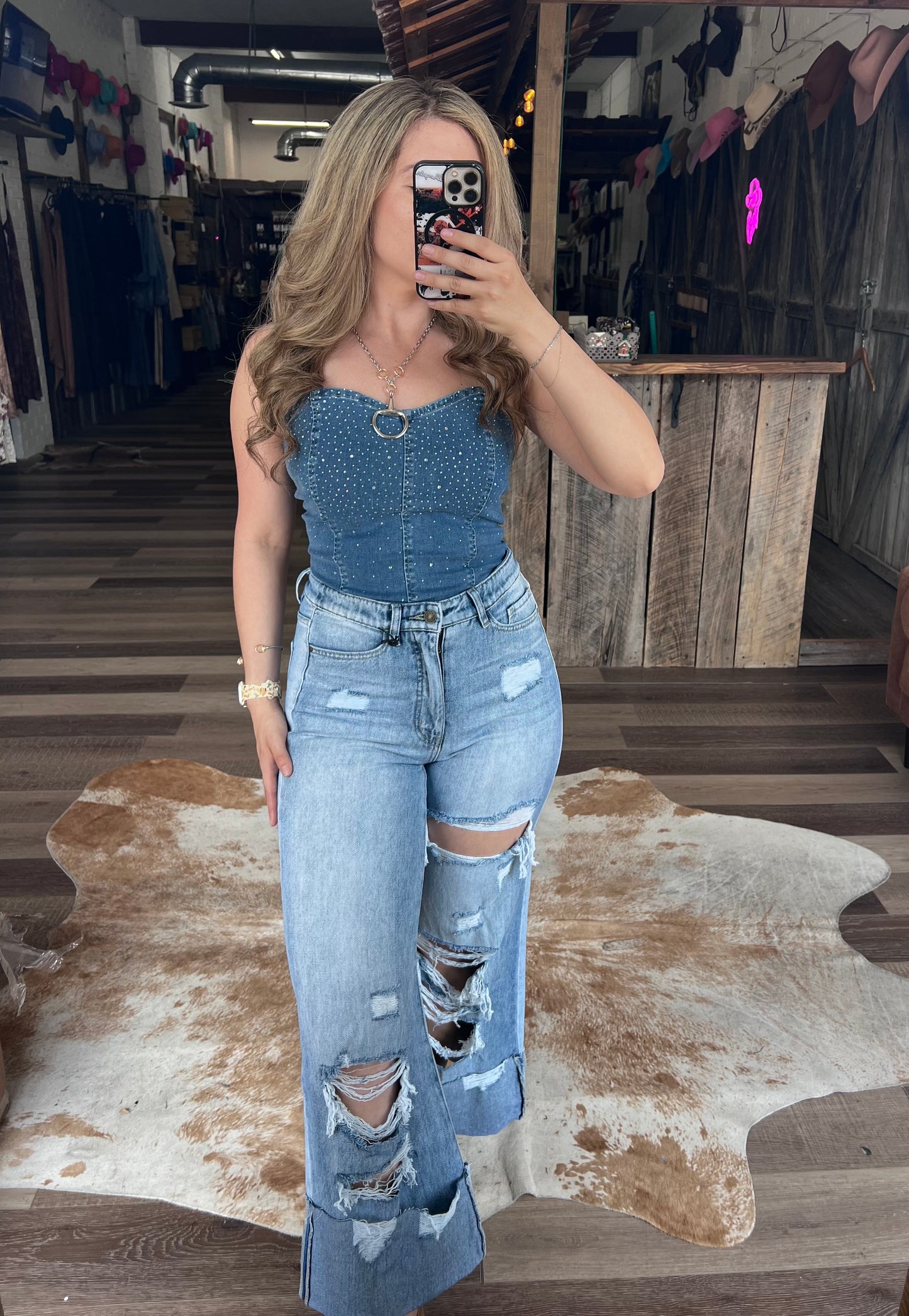 Outlaw Edge Cuff Jeans