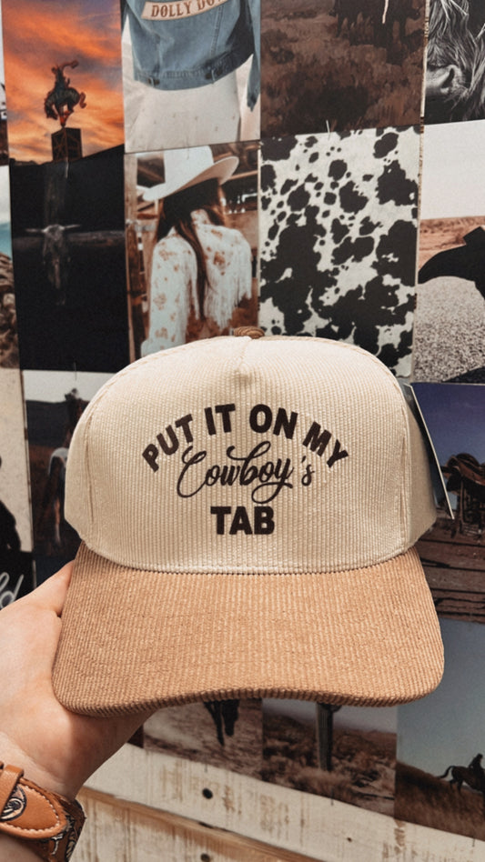 Put it on My Cowboys Tab Cap