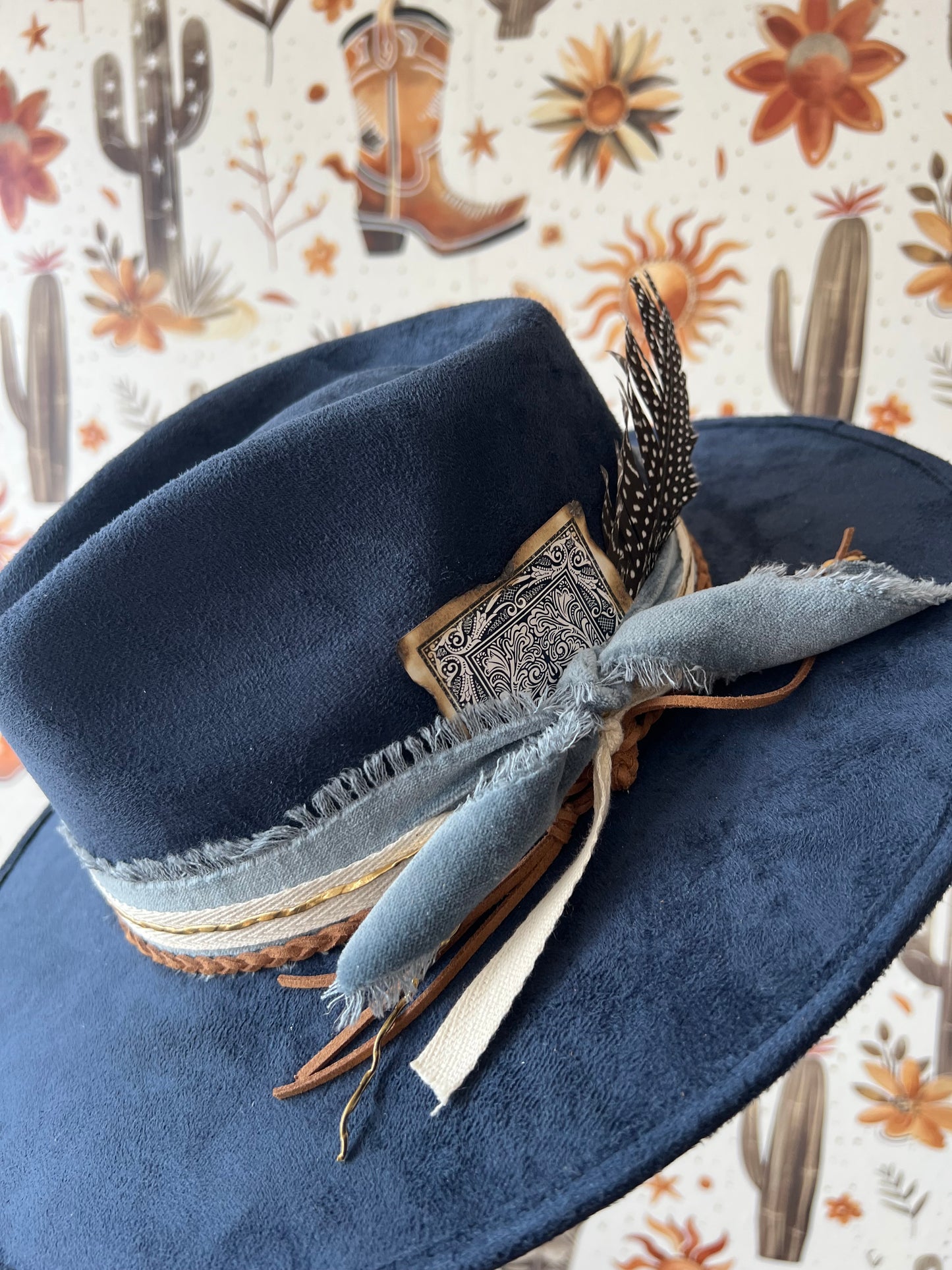 The Blue Feathered Hat