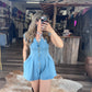 Denim Darlin’ Romper