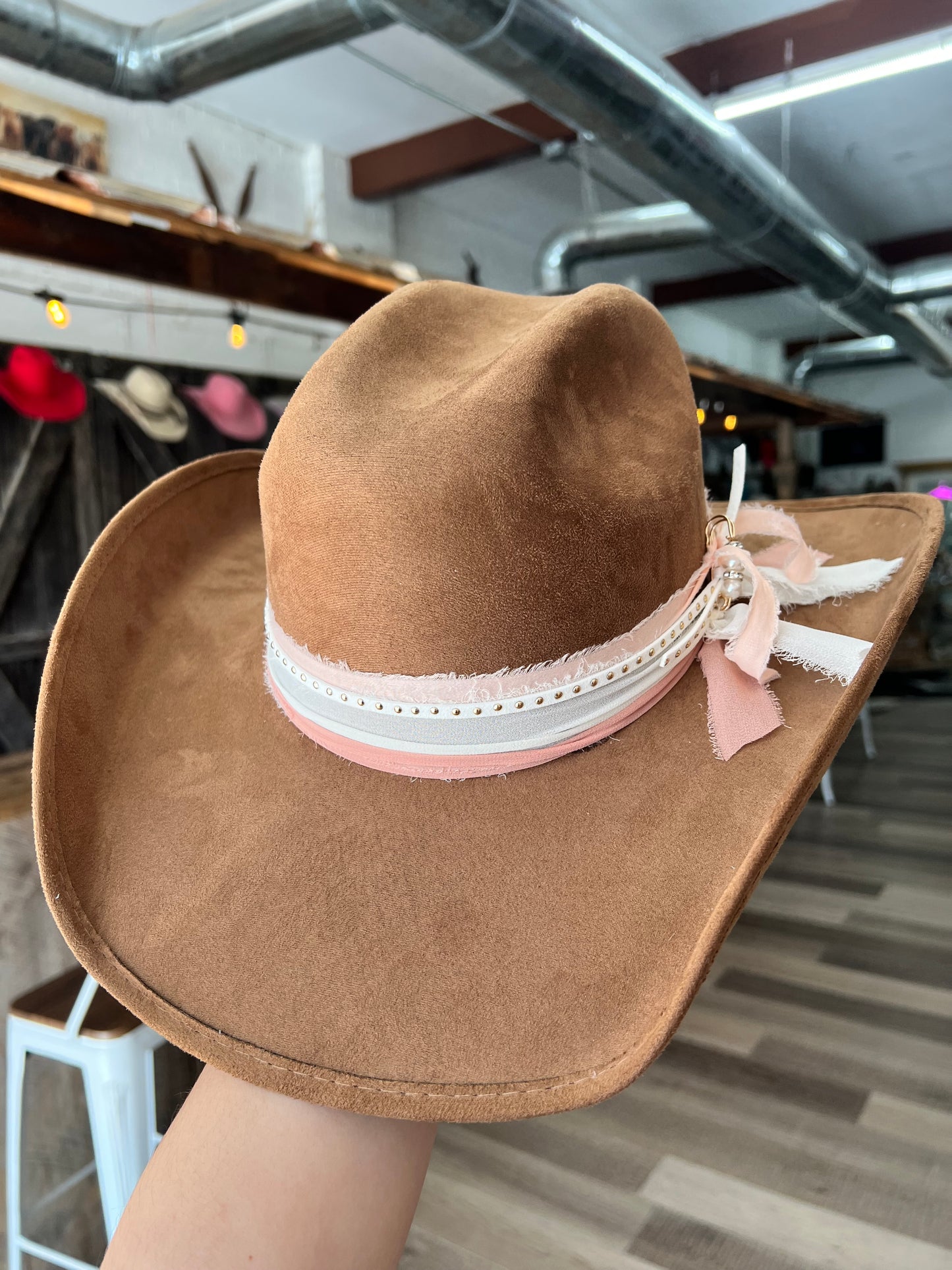 Southern Blush Cowgirl Hat