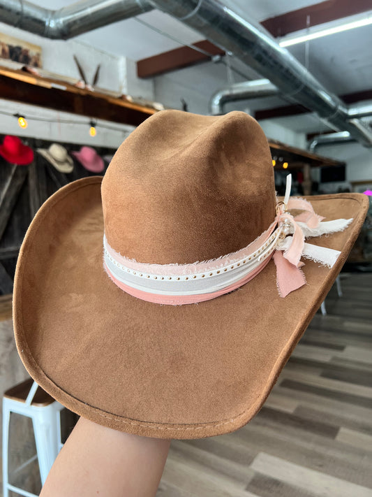 Southern Blush Cowgirl Hat