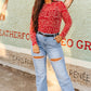 Rhinestone Thigh Trouser Jeans