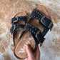 Midnight Very G Buckle Sandals
