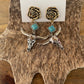 The Gold Rose Earrings