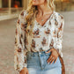 Denim Distressed Skirt W Fringe