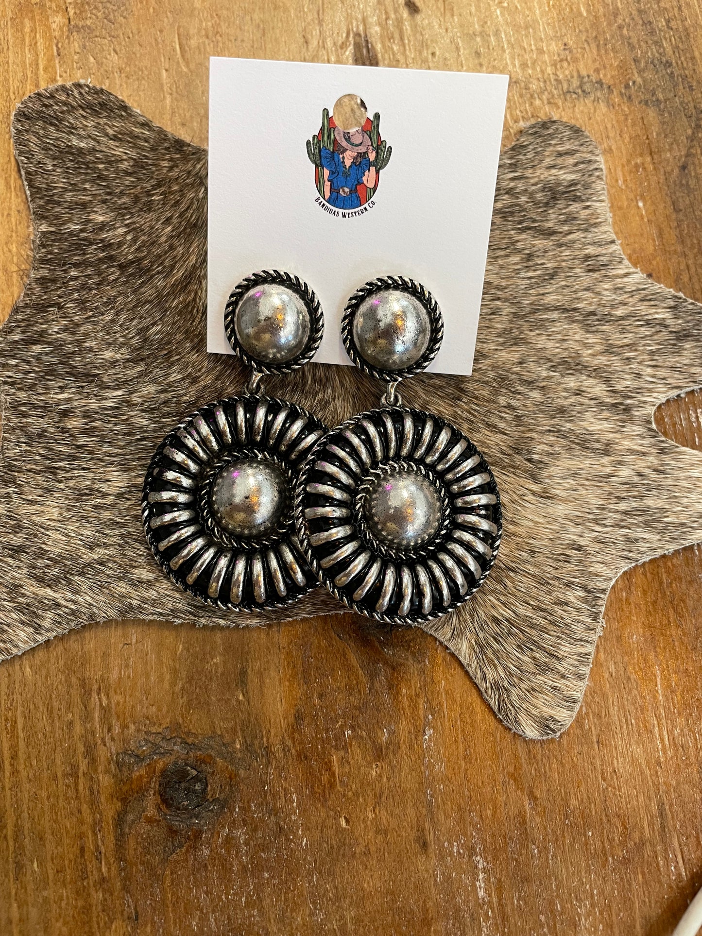 Western Metal Earrings