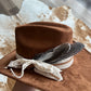 The Dotted Feather Hat