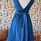 Open Back & Bow Dress
