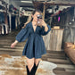 RESTOCKED! The Blue Crush Puff Denim Dress
