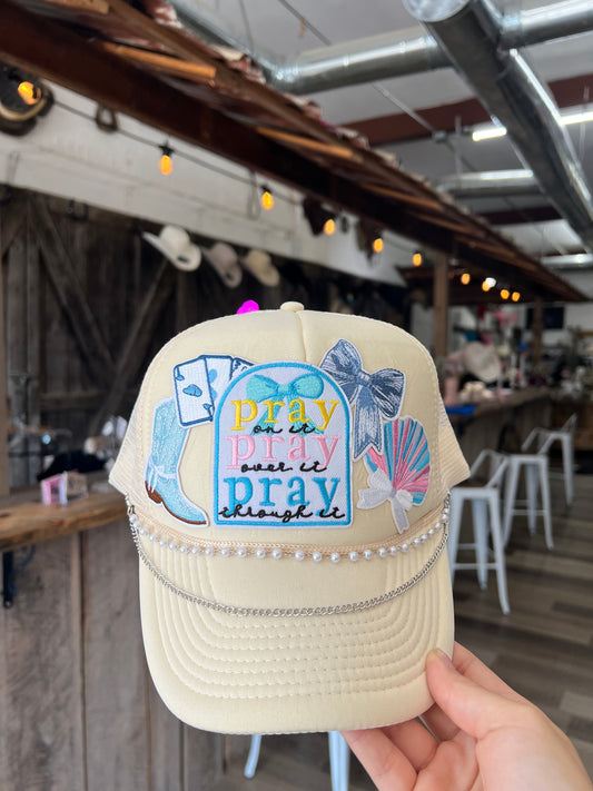 Pray on it Trucker Hat