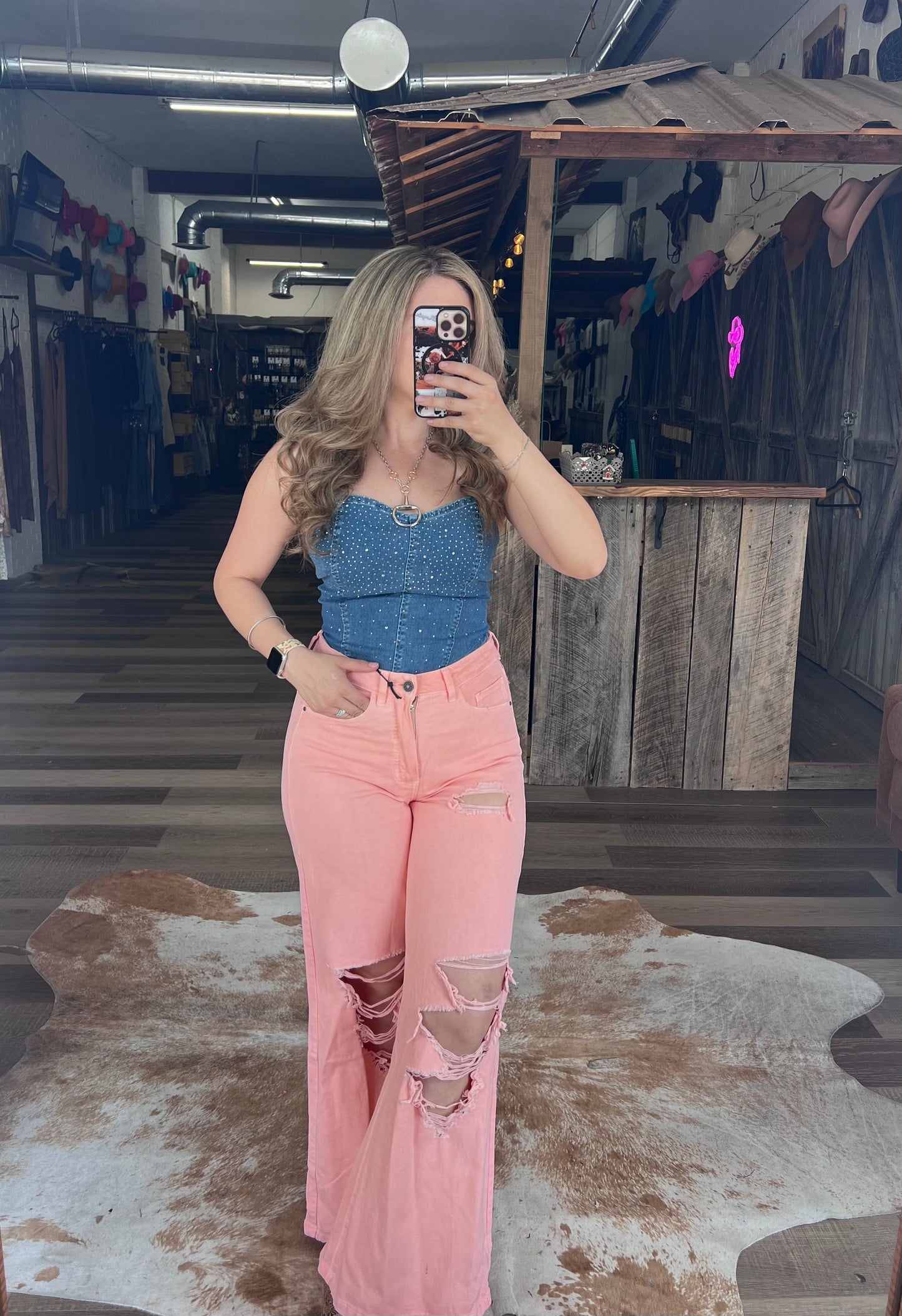 Rose Ranch Trouser Denim