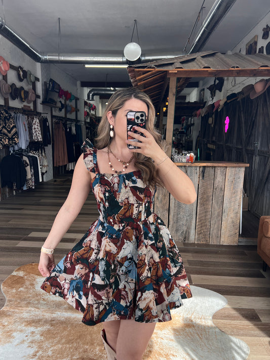 Pre-Order Restock!(Eta Feb. 23) Whispering Stallion Dress