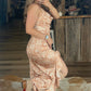 Equestrian Bloom Silk Dress