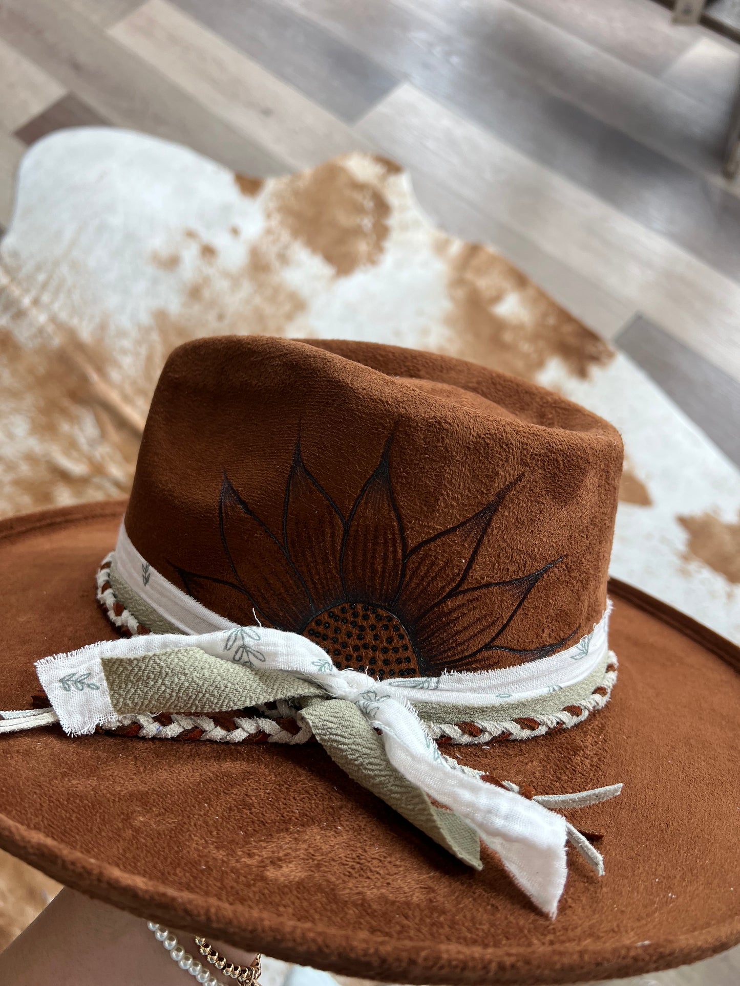 The Sunflower Fedora Hat