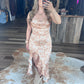 Equestrian Bloom Silk Dress