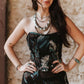 Turquoise Tapestry Trails Corset