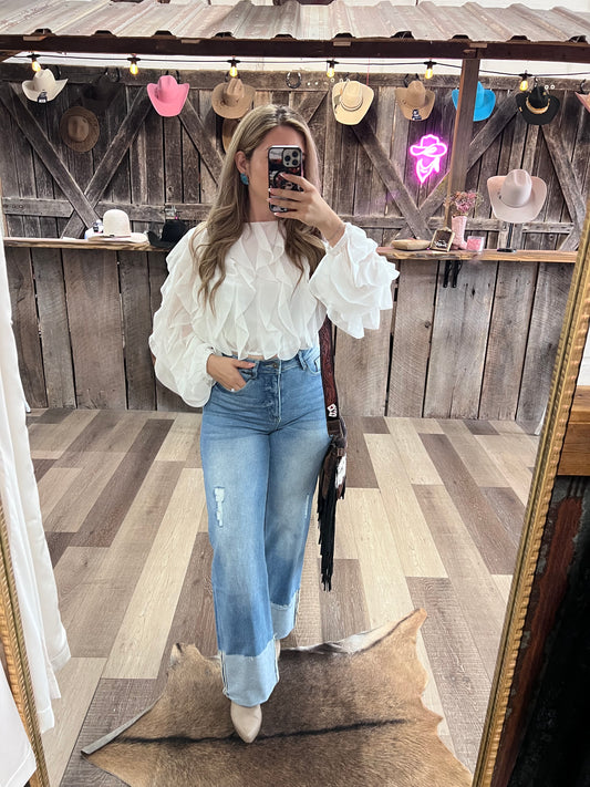 The Cuffed Trouser Jeans