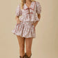 Vintage Horse Bubble Hem Skort