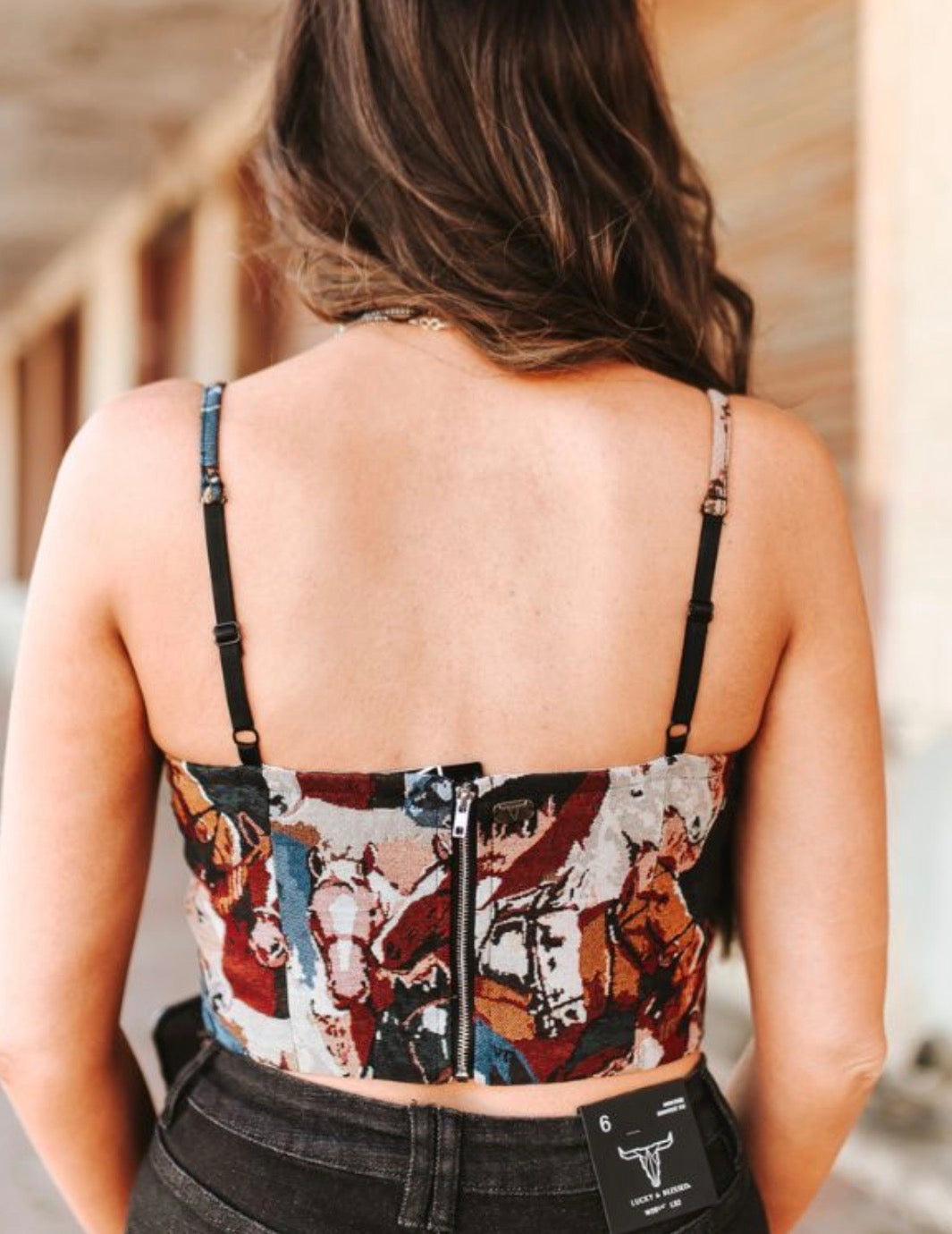 Runaway Tapestry Ranch Corset