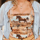Mustang Muse Tapestry Corset