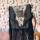 Trinity Ranch Fringe Cowhide Crossbody